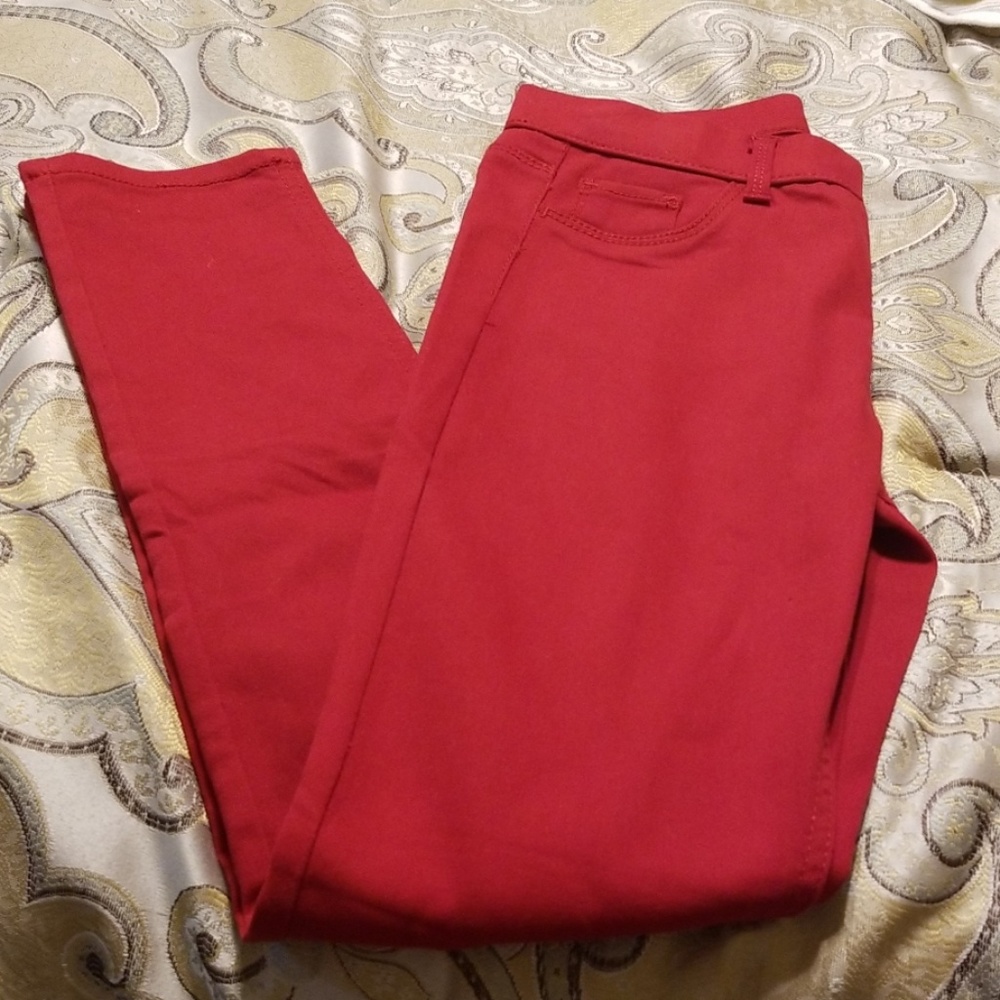 Red Jeggings